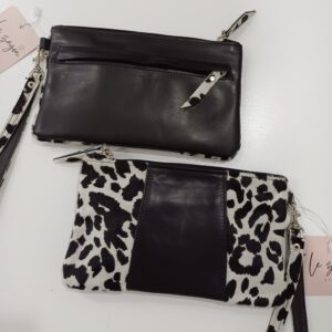 Cartera PIEL VACA FRANJA