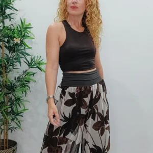 Pantalón GASA FLORAL